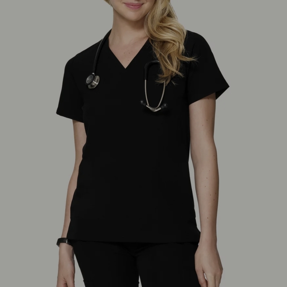 3 Tops - Mandala Scrubs Womens 1 Pocket